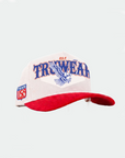 Truwear 4th of July Fade Hat Cream & Red Corduroy Side