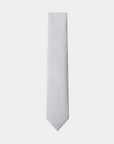 Elite Silk Tie Geometric Pattern Creme - Creme