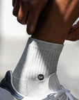 Paramount Heather Grey Dress Socks