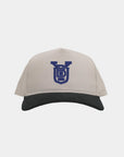 BYU Cream Black Cord Brim Fade Hat