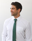 Immortal Green Polka Dot Tie