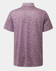 Elevation Polo Tiger Stripe Mauve