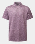 Elevation Polo Tiger Stripe Mauve