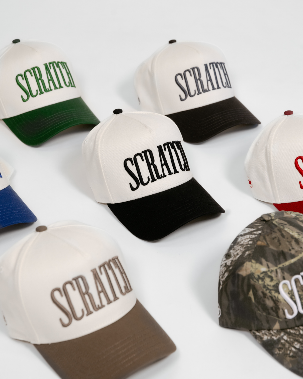 TRUWEAR Scratch Golf Fade Hat | Structured Golf Snapback Cap