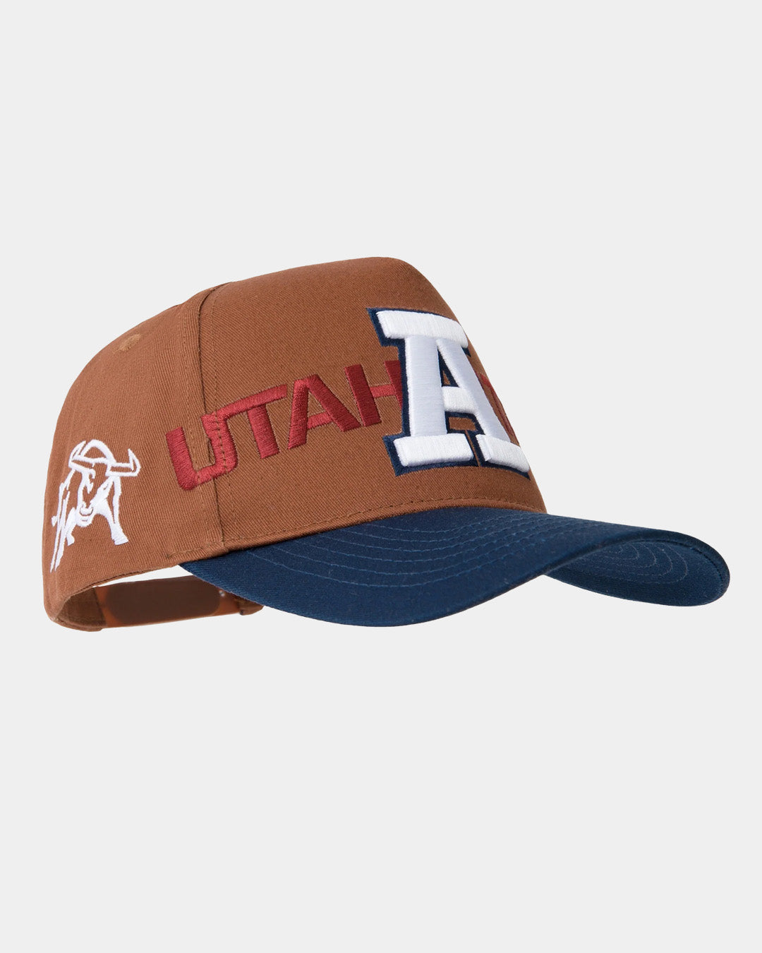 USU Fade Hat Brown Navy Utah State A