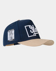 USU Fade Hat Navy Tan State
