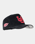 UofU Fade Hat Black Corduroy UofU