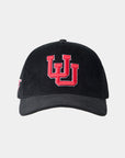 UofU Fade Hat Black Corduroy UofU