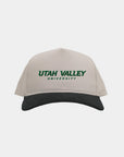 UVU Cream Black Cord Brim Fade Hat
