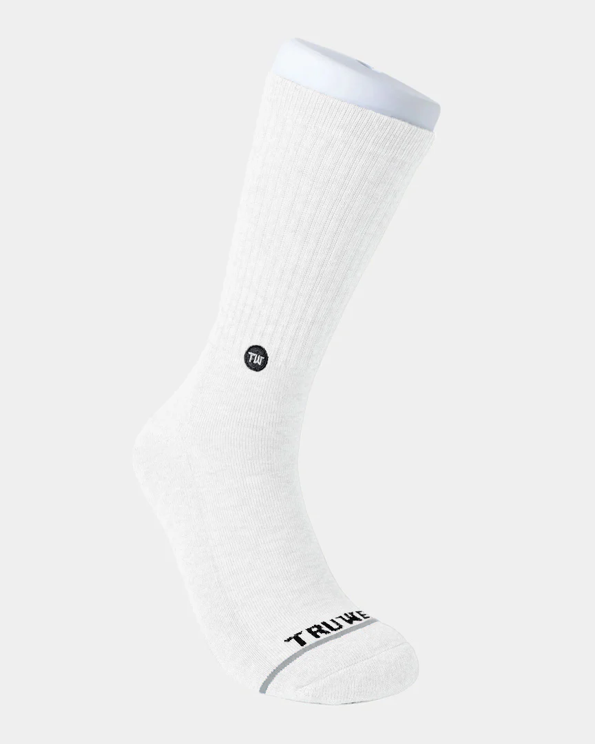 Paramount White Dress Socks