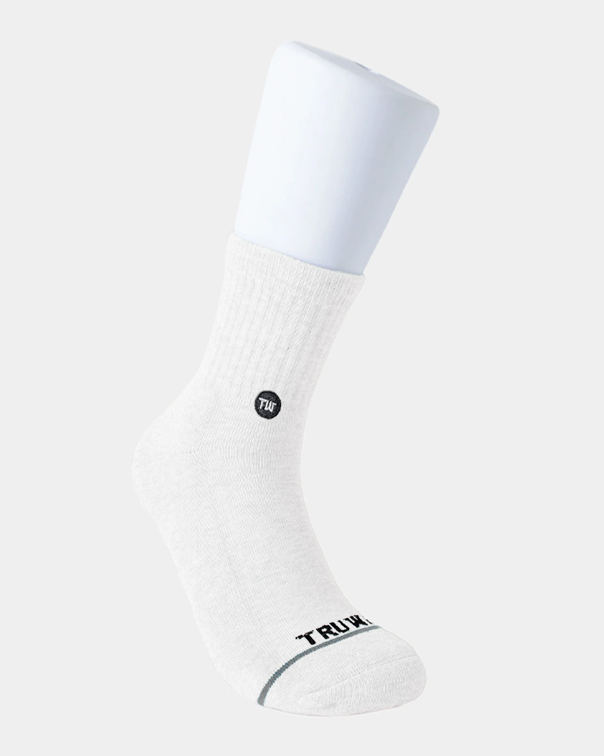 Paramount White Dress Socks