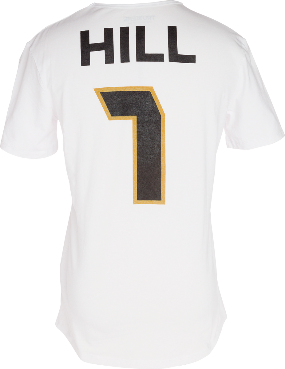 Taysom Hill Spectacle White Signature Jersey Shirt
