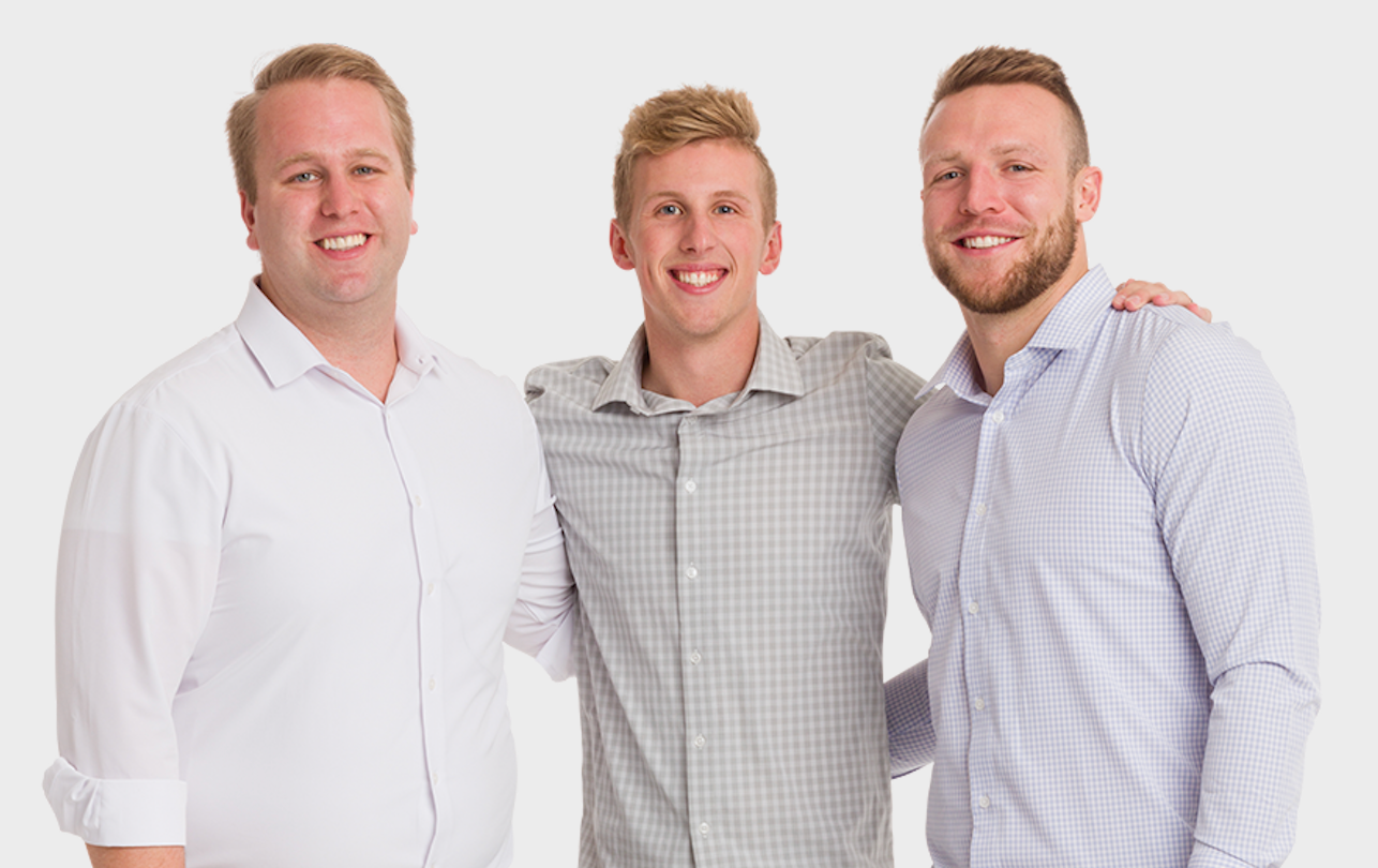 Taysom Hill and Truwear owners facing the camera
