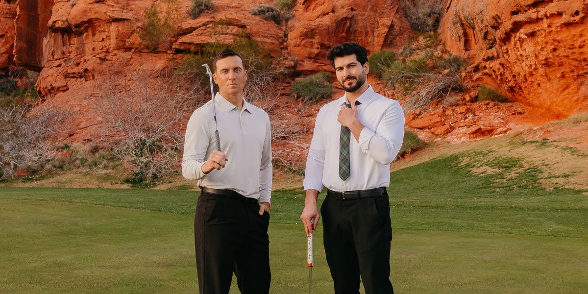 Man wearing Truwear gray shirt on couch facing camera