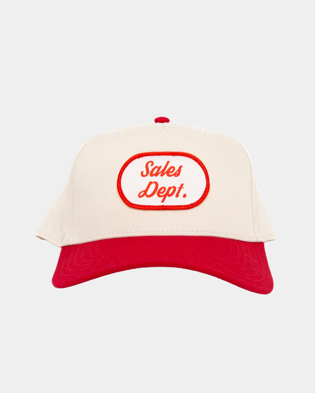Sales Dept Otto Hat Cream &amp; Red