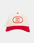 Sales Dept Otto Hat Cream & Red
