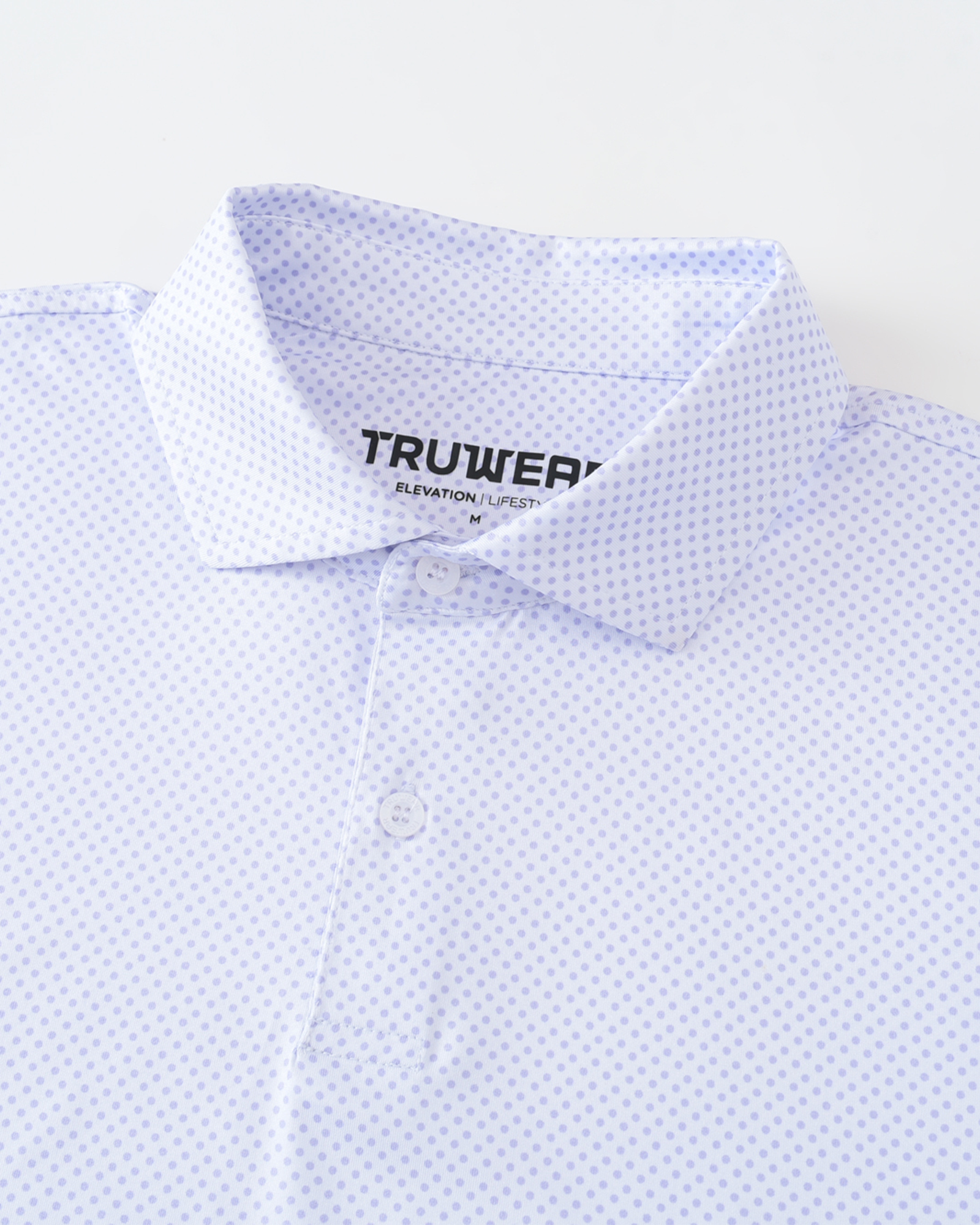 Elevation Polo Purple Polka - Purple