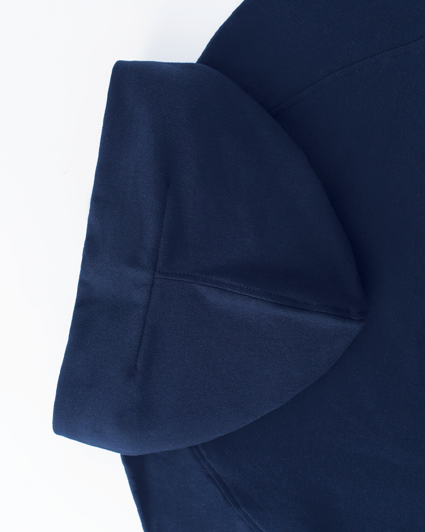 Singular Navy Blue Hoodie - Navy