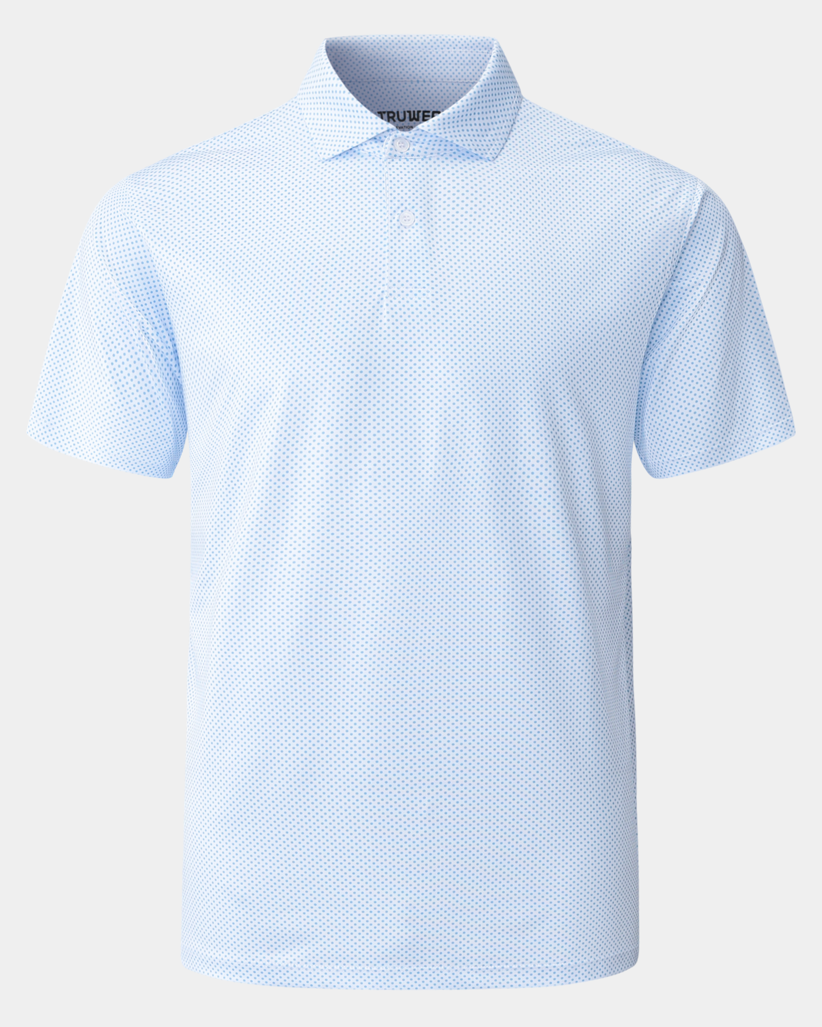 Elevation Polo Blue Polka - Blue