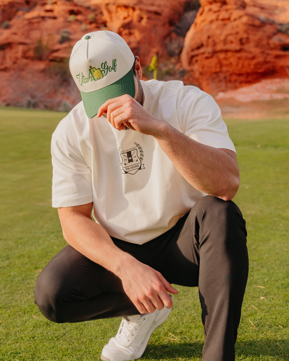 Utah Golf Fade Hat
