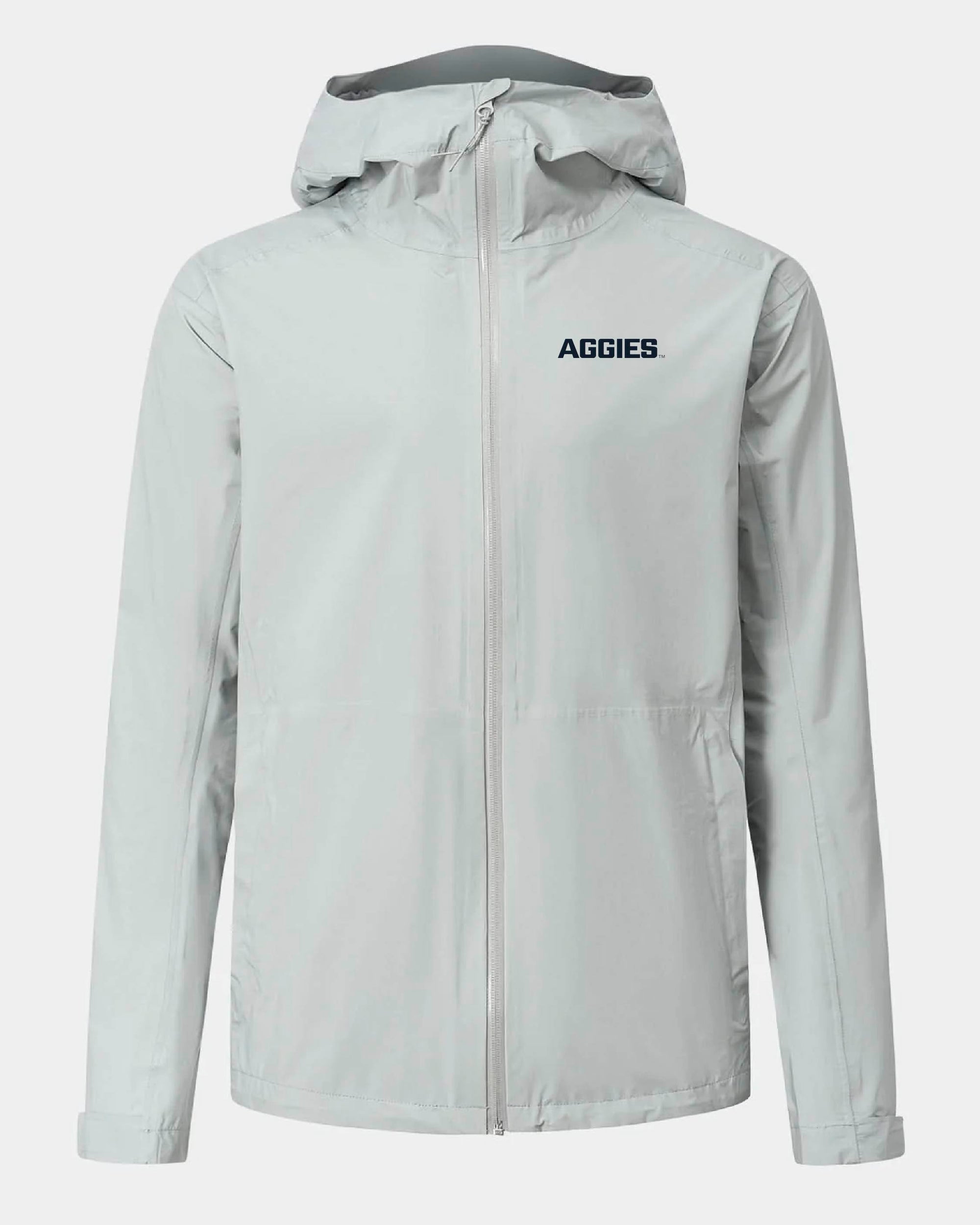 USU Voyage Rain Jacket Light Grey