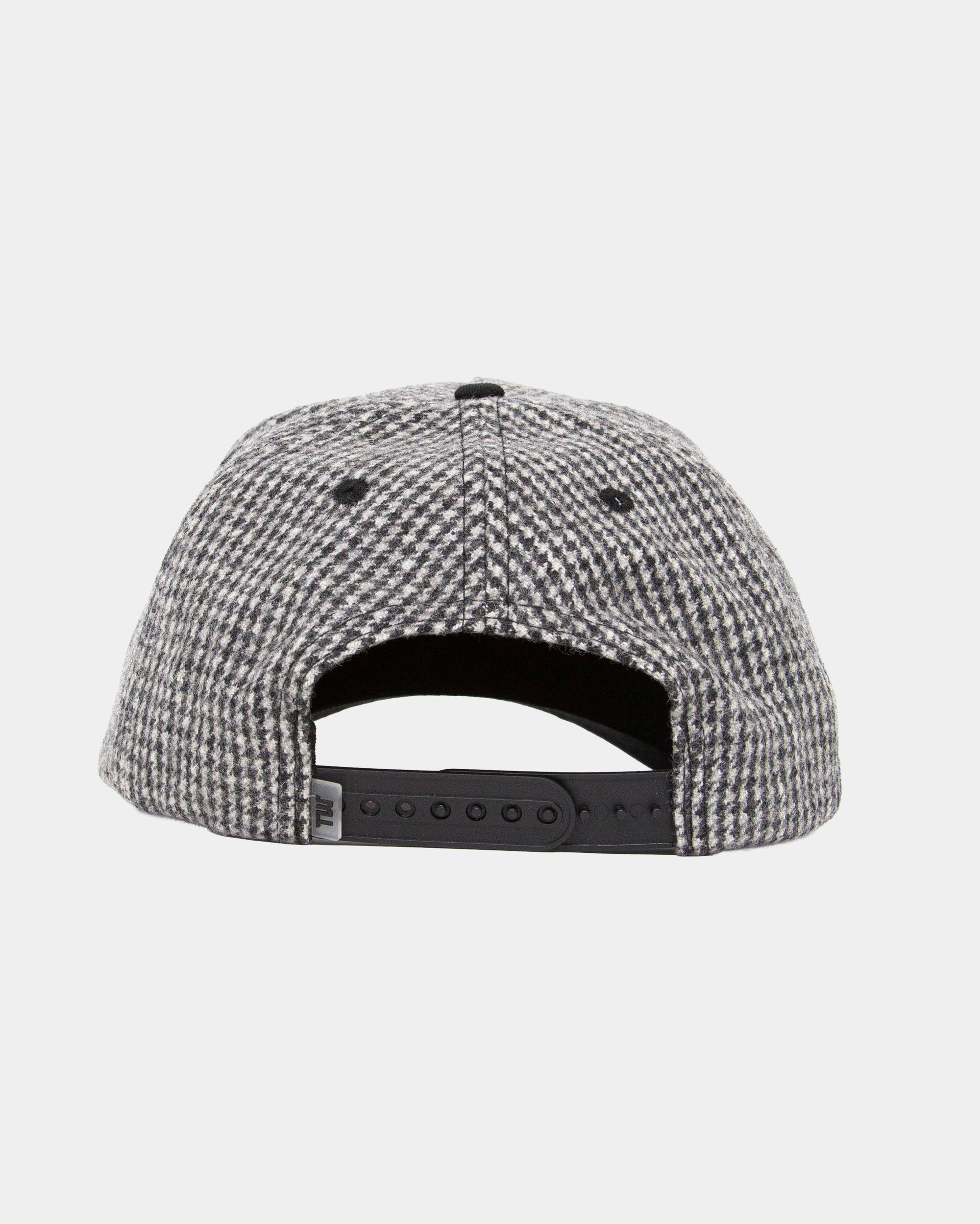 BYU Y Grey/Black Houndstooth Fade Hat
