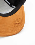 BYU Cougar Black & Tan Suede Brim Fade Hat