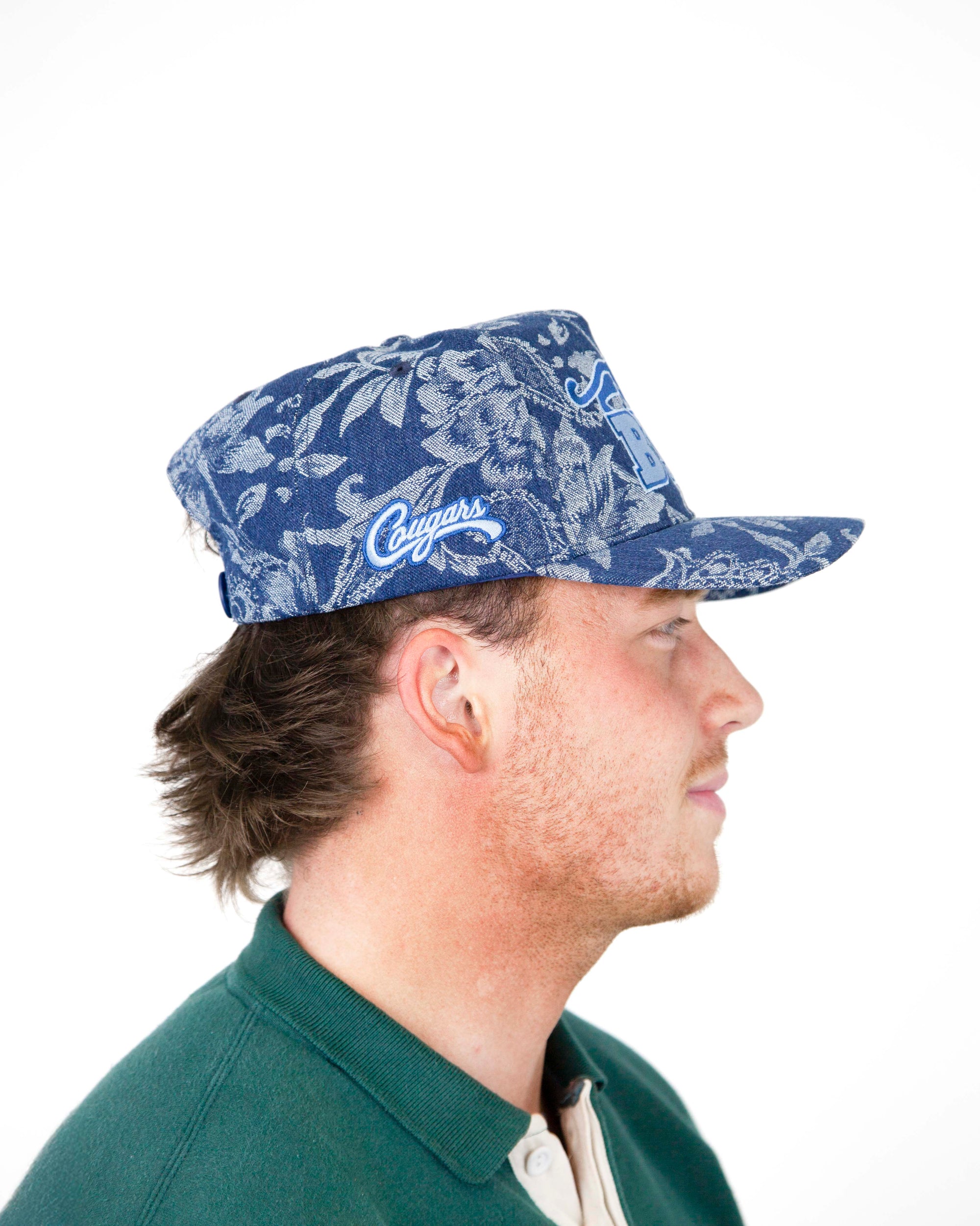 BYU Navy Church Couch Hat Adult