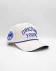 BYU Brigham Young Bone Rope Hat