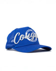 BYU Big Cougar Bunker Trucker Hat Royal Blue Kids