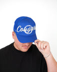 BYU Big Cougar Bunker Trucker Hat Royal Blue Kids