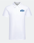 BYU Crest 2.0 White Polo