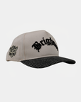 Fade Hat Natural and Houndstooth Brigham Arch