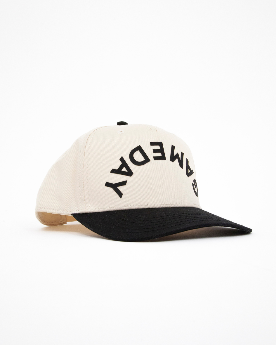Game Day Otto Hat Cream &amp; Black