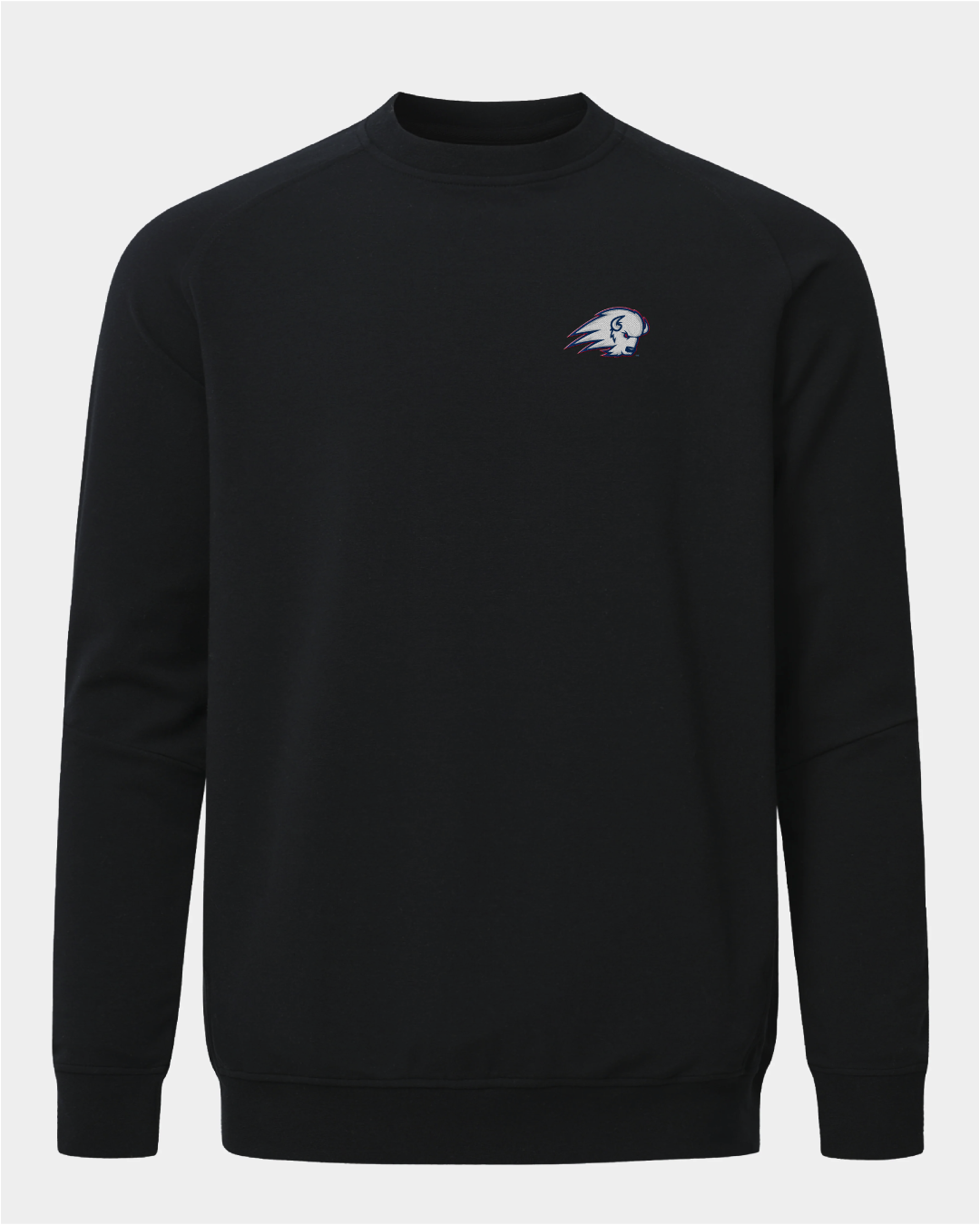 UTECH Meridian Black Crewneck