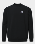 UTECH Meridian Black Crewneck