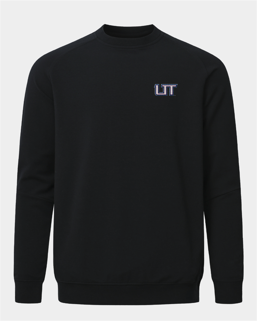 UTECH Meridian Black Crewneck