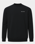 UTECH Meridian Black Crewneck