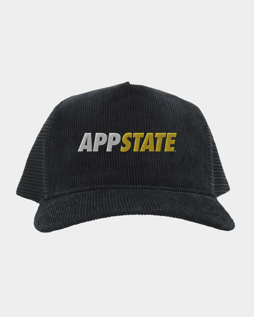 App State Black Full Cord Fade Hat