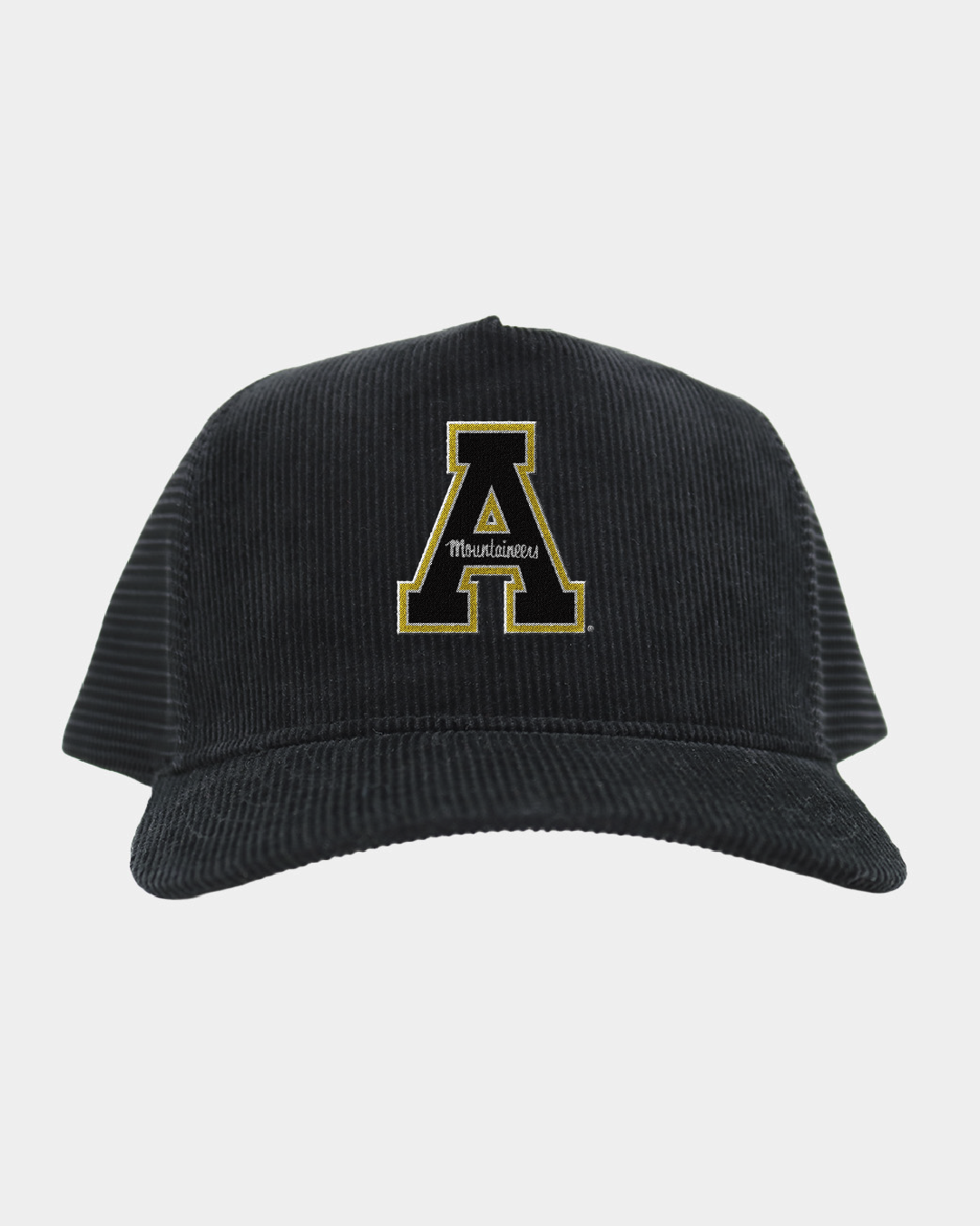 App State Black Full Cord Fade Hat