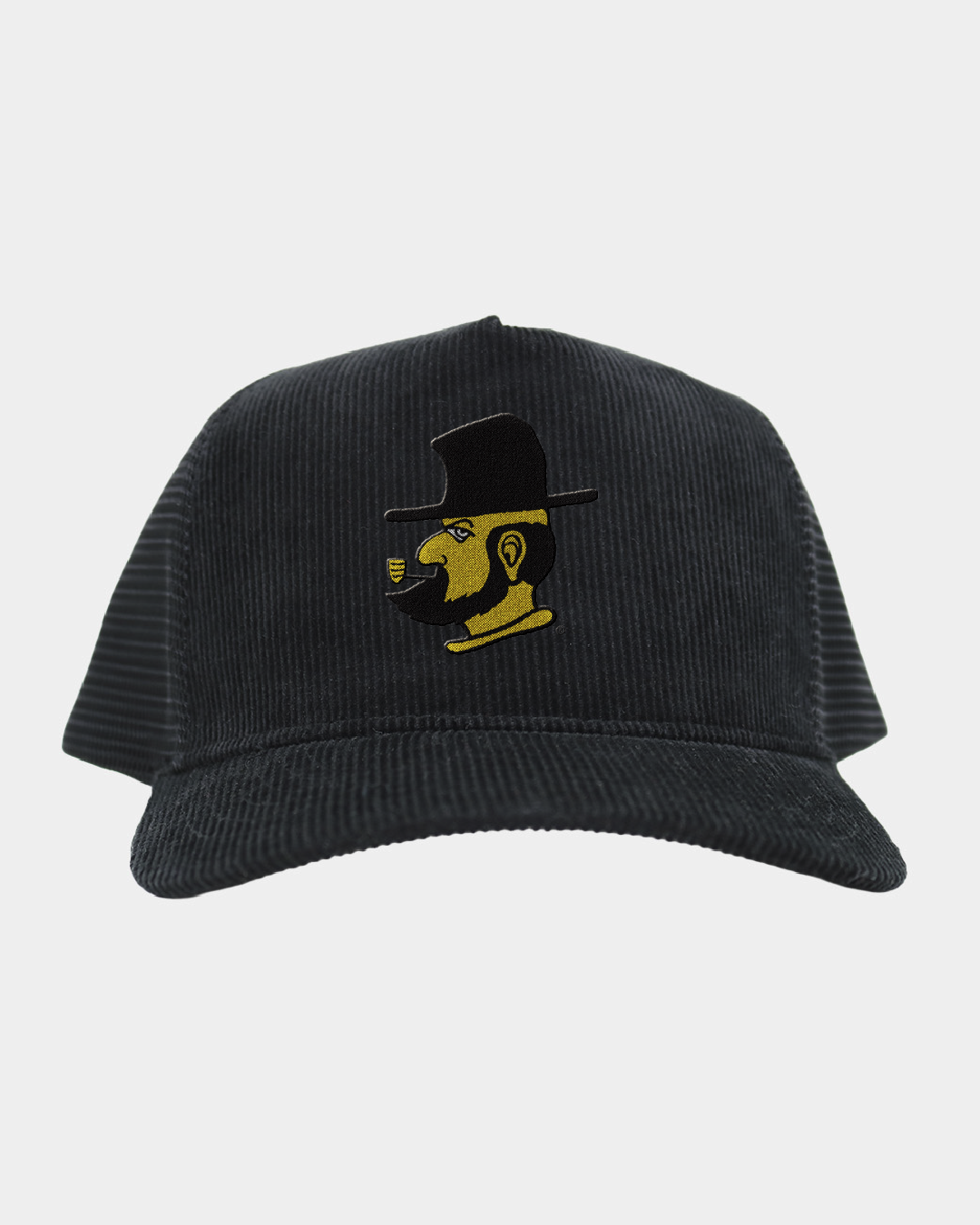 App State Black Full Cord Fade Hat