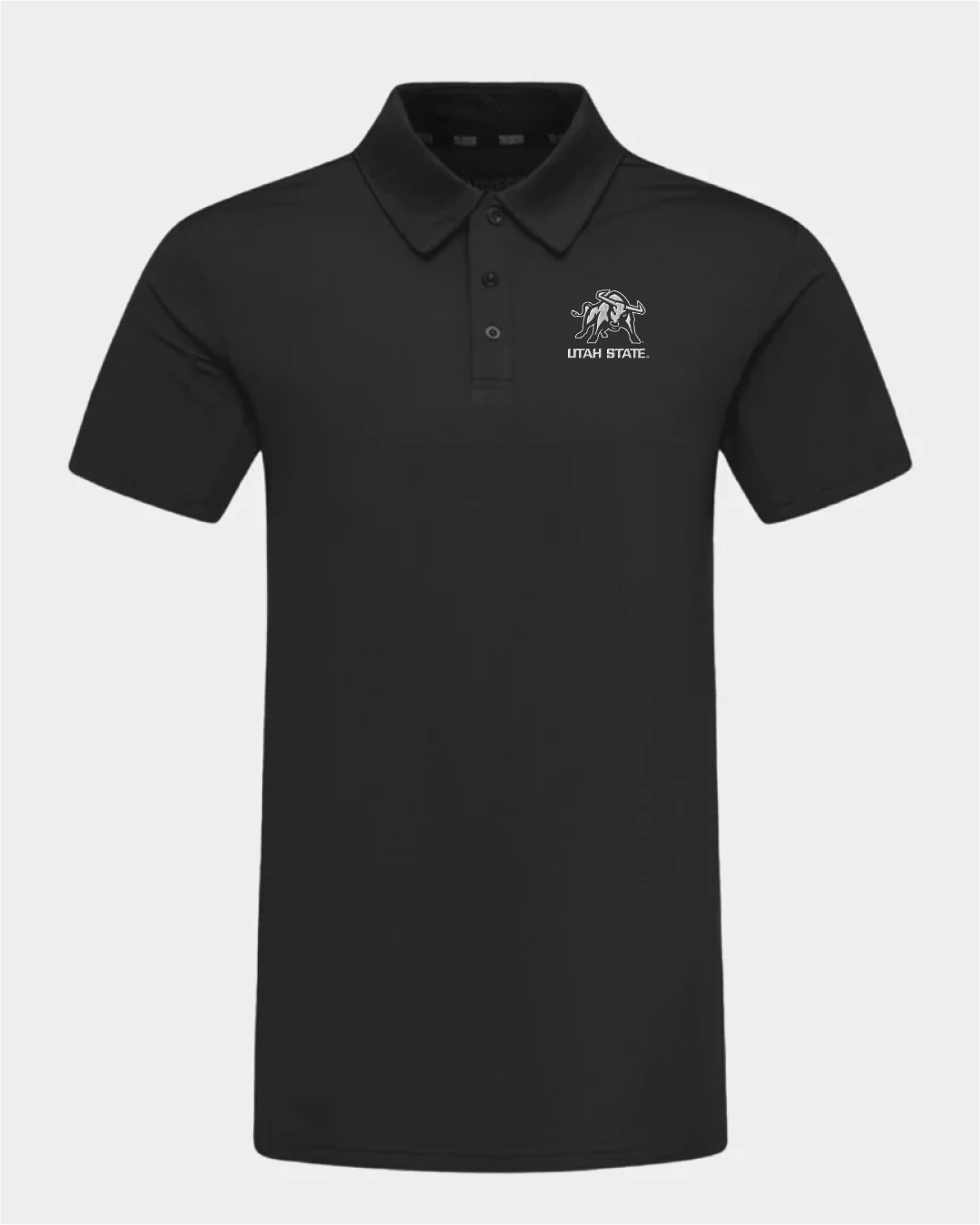 USU Crest 2.0 Black Polo