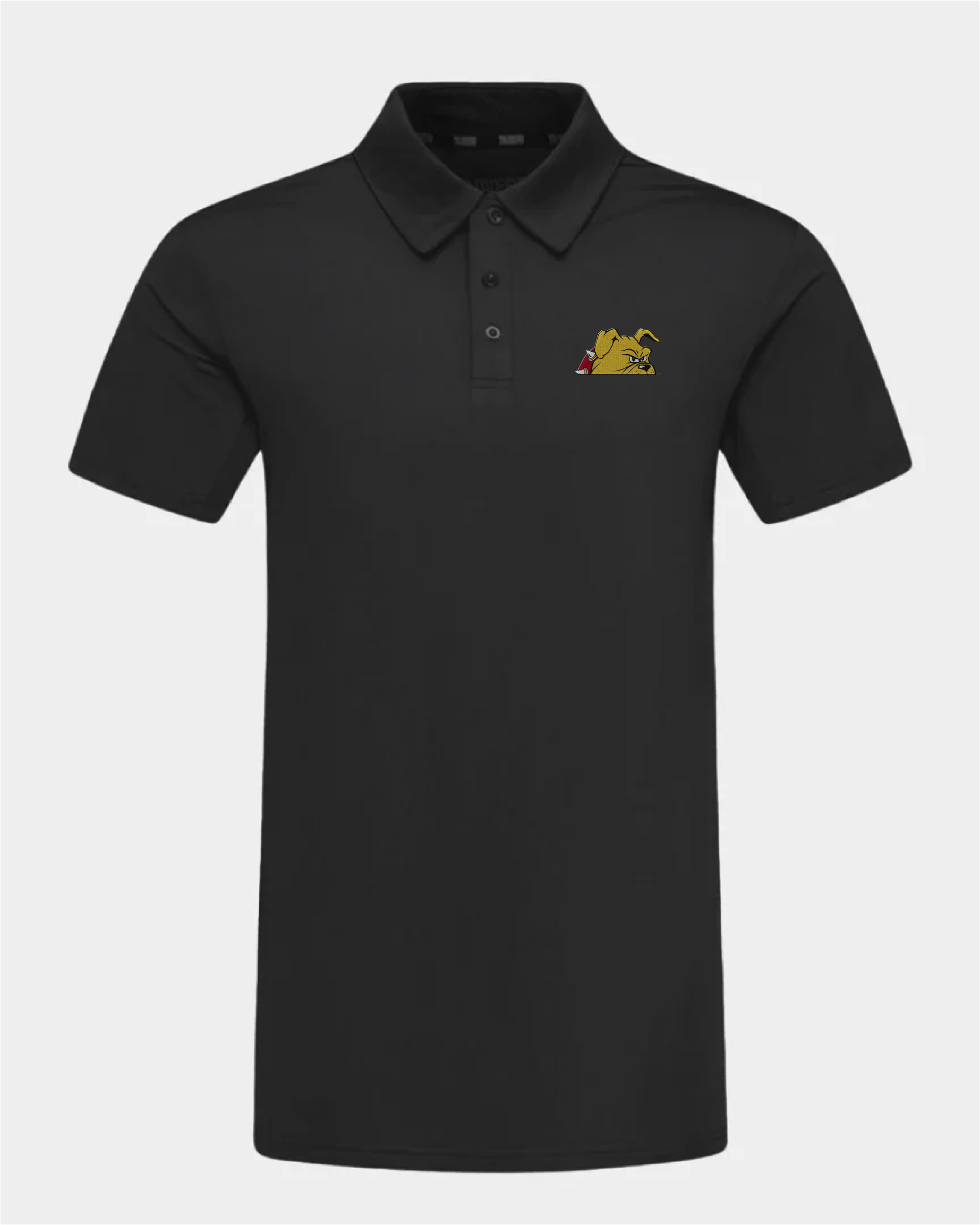 Ferris State Crest 2.0 Black Polo