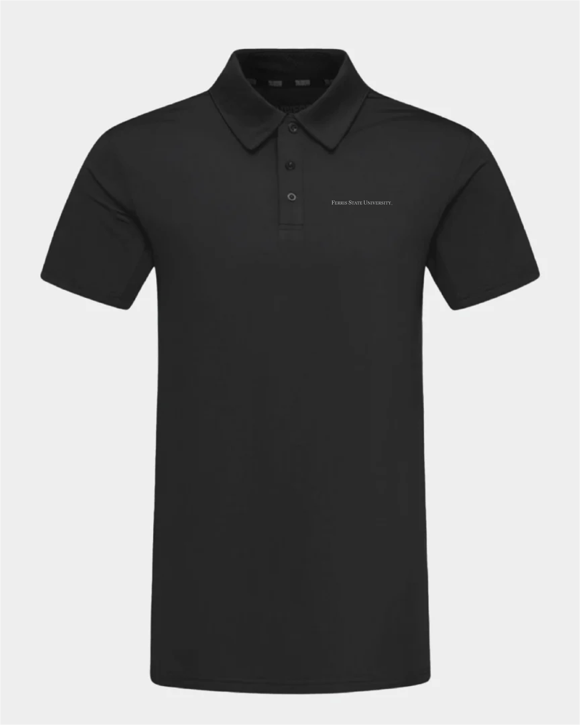 Ferris State Crest 2.0 Black Polo