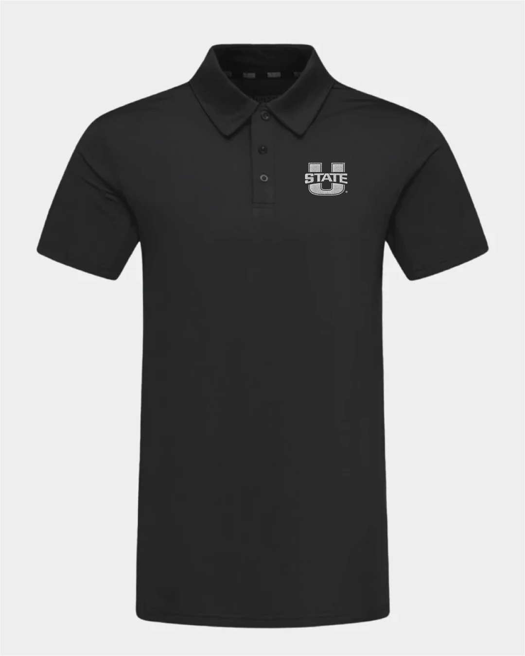 USU Crest 2.0 Black Polo