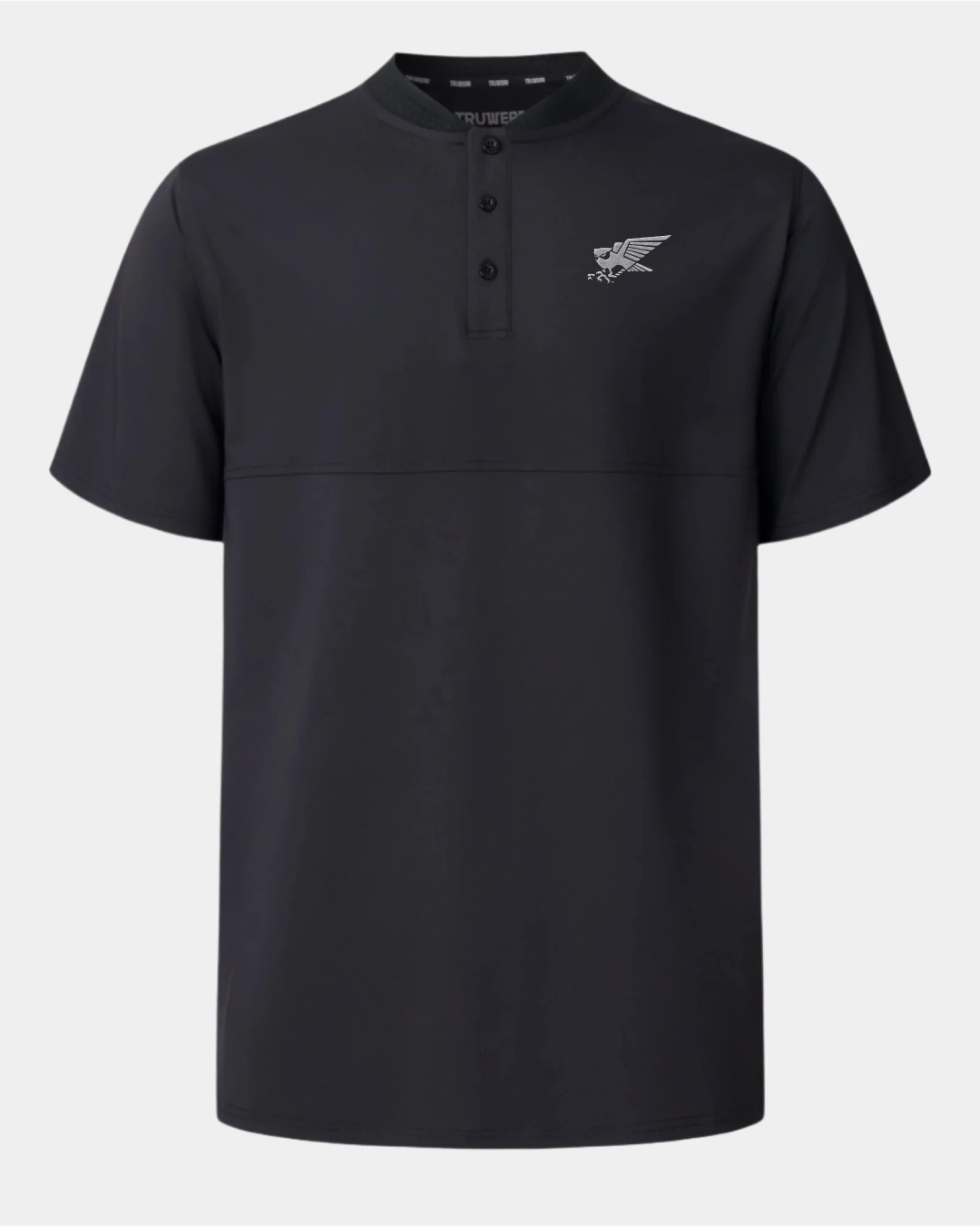 Rice Crown Blade Polo Black
