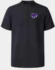 Kansas State Crown Blade Polo Black