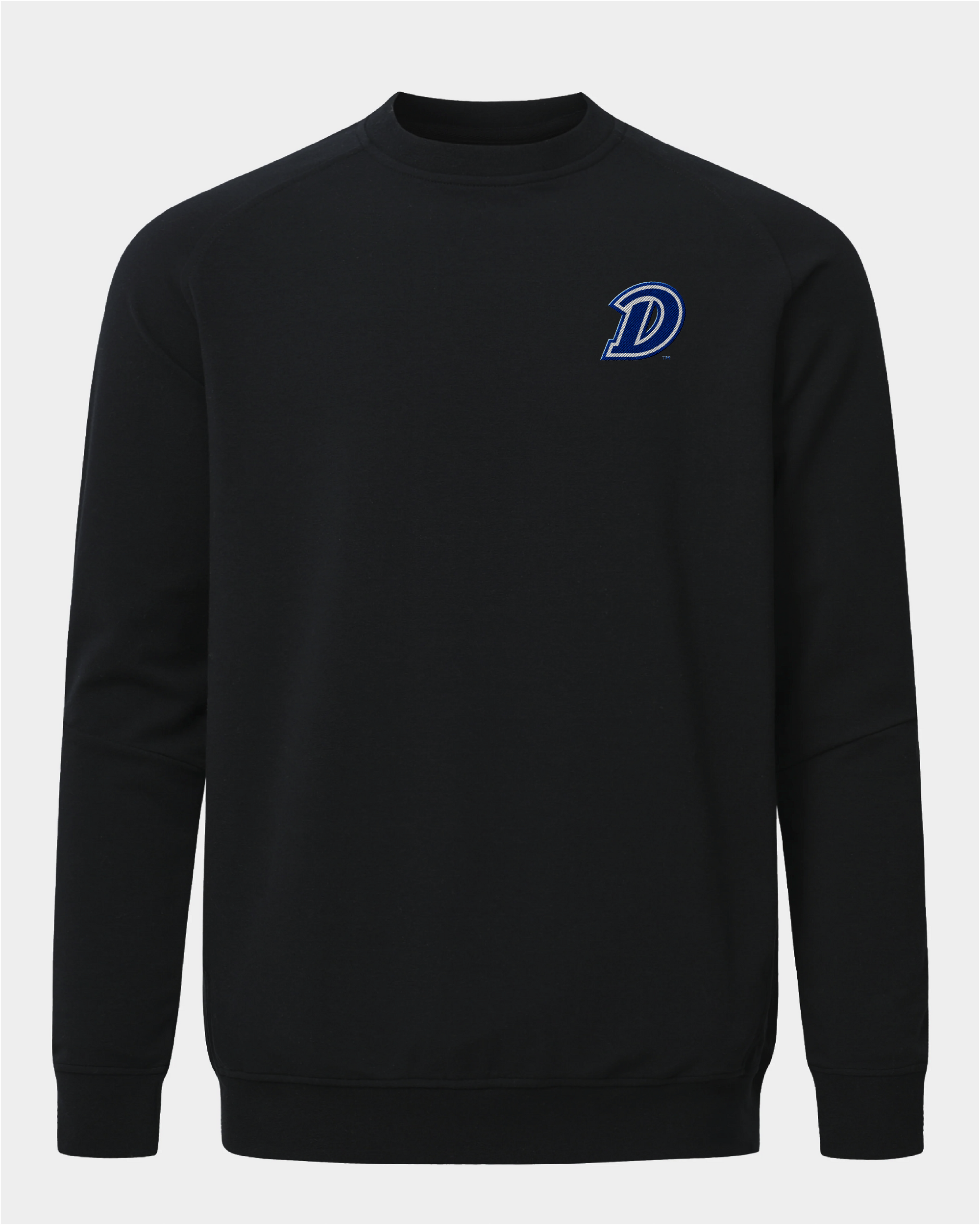 Drake Meridian Black Crewneck