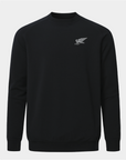 Rice Meridian Black Crewneck