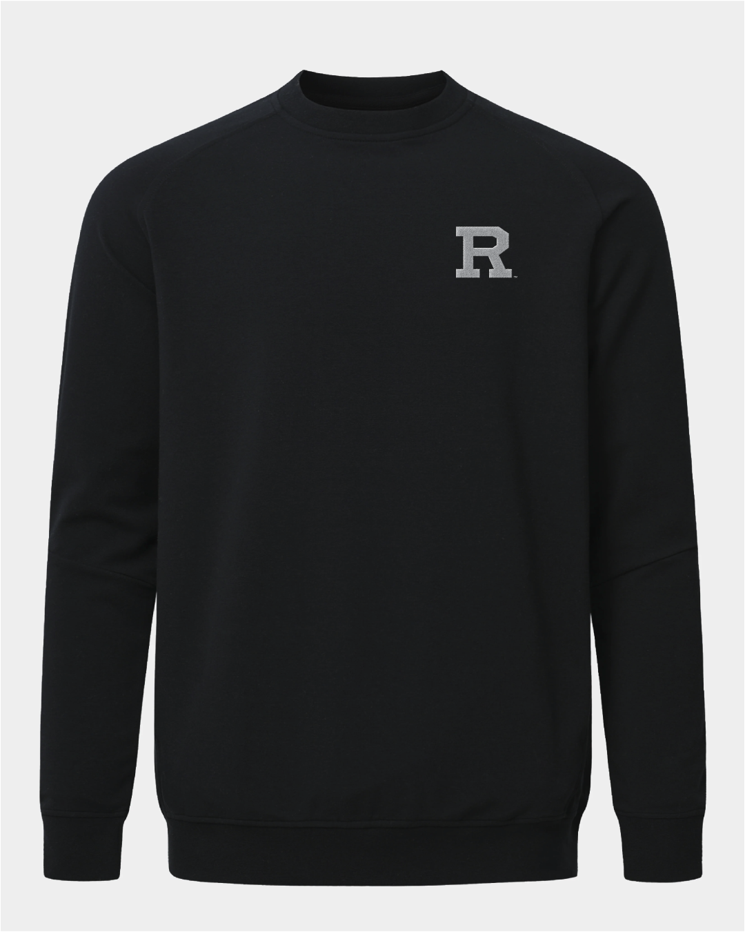 Rice Meridian Black Crewneck